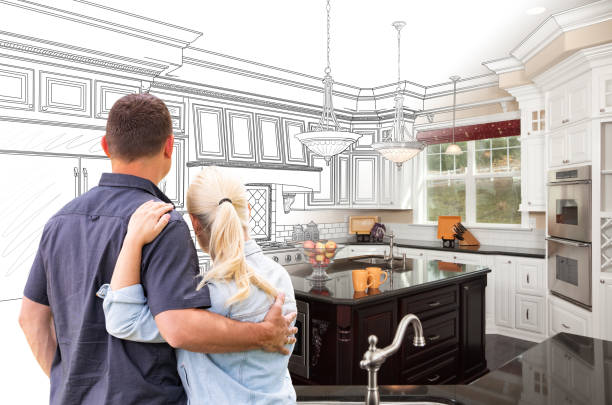 Professional Cabinet Installation technician working in Bellmawr, NJ